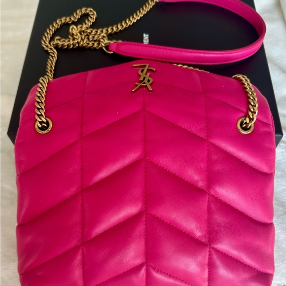 YSL Mini Bag Puffer - Sintra Sport SL  Bubblegum - Picture 6 of 16